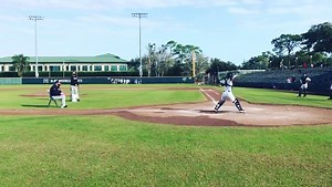 2.6K views · 31 reactions | Eldred George threw a 1.90 here in the workout at Holman Stadium while the OFers got ready to showcase. | Baseball Factory | Facebook