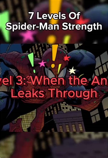 Discover the 7 Levels of Spider-Man’s Strength