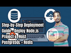 How to Deploy Node js Application on Server Host Postgres Redis, Node Project on Render Step by Step