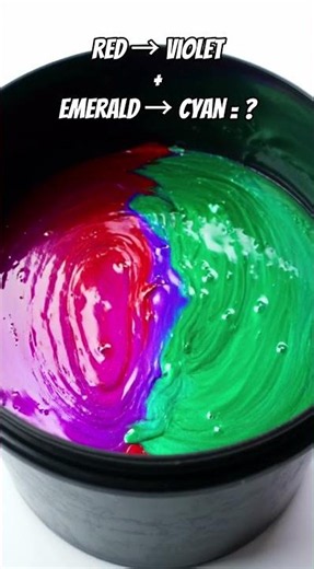 The Most Beautiful Color Combination #colors #colorasmr #colormixing #colorlearning #satisfying #fyp