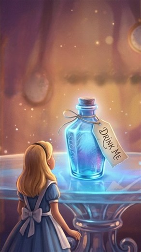Alice Finds a Mysterious Bottle 🍄 | Alice in Wonderland