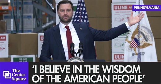 WATCH: J.D. Vance says he 'believes in the wisdom of the American people'
