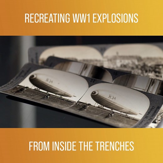 Using a simple method of two slightly different perspectives, we have 3D photos from over 100 years ago of the Great War, and the experiences that young soldiers faced. Watch more Tony Robinson's World War I on discovery : https://bit.ly/3yf109H | Love History