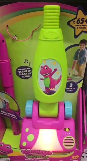 Barney musical vacuum #fisherprice #adorable #ytshorts