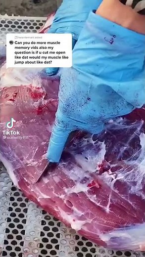 Meat with muscle memory 😯