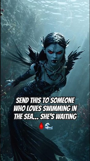 Beware the Vampire Mermaid… #horror #mermaid