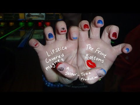 lipstick covered magnet - the front bottoms 11.2025-12.2025