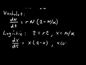 Logistic equation