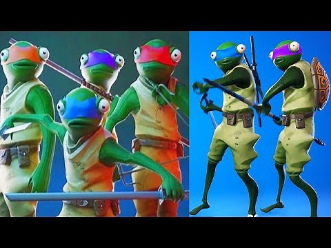 Ninja Turtles in Fortnite