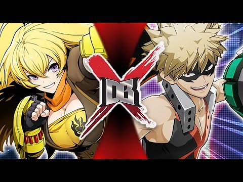 Yang vs Bakugo (RWBY VS My Hero Acadamia ) | DBX