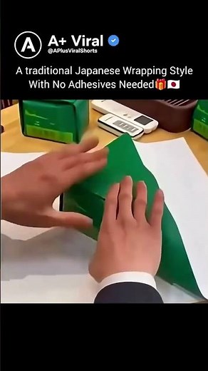 Traditional Japanese Wrapping Style With No Adhesives