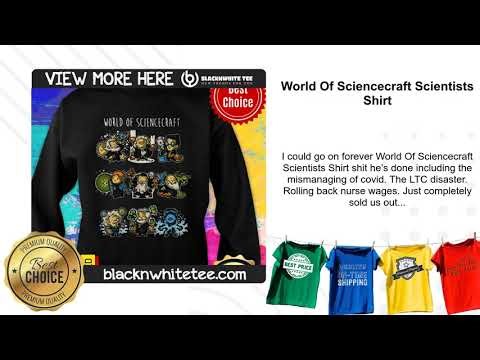World Of Sciencecraft Scientists Shirt