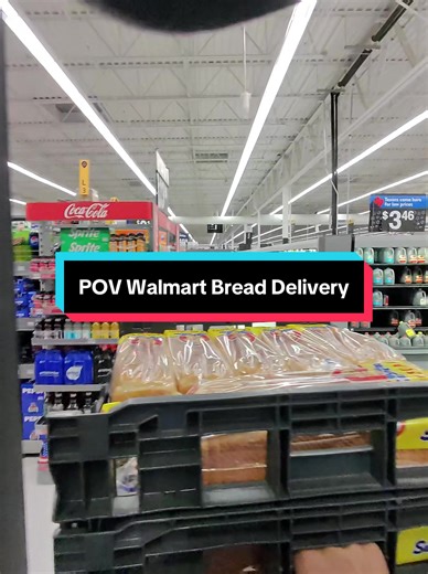 POV Walmart Bread Delivery #pov #fyp #breadman #asmr #walmart