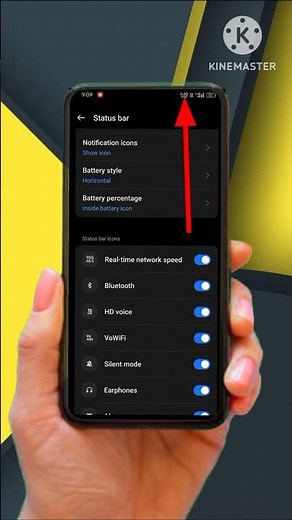 KB/S Setting On Kaise Kare | Real Time Network Speed #realme #shorts