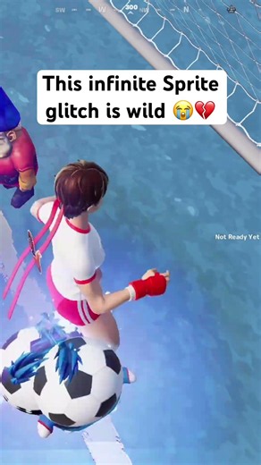 Infinite sprite glitch is INSANE 😭 #fortnite #fortniteshorts #shorts #viralvideo