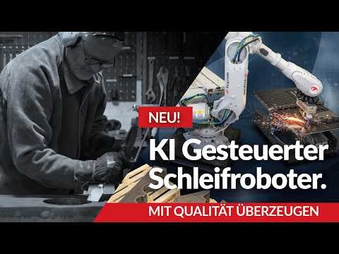 KI-gesteuerter Schleifroboter | EasyGrinder von Teqram