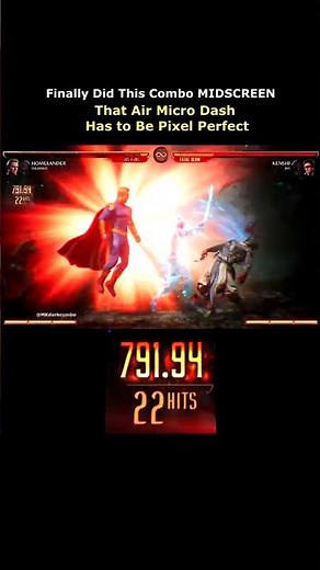 Homelander Hardest 94% Combo Midscreen