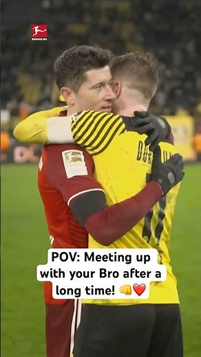 LEWANDOWSKI 🤝 REUS ❤️💛
