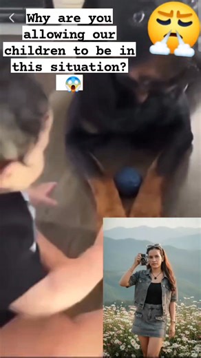 Why are you allowing our children to be in this situation? 😱 #dogslife #dog #doglife #safetyfirst #safety | Anne Ghie Morillo Morla - Llarenas