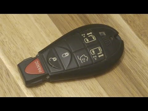 How to change the Battery in a VW Routan Key Fob - EASY DIY