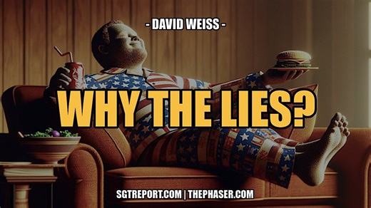 WHY THE LIES? -- David Weiss