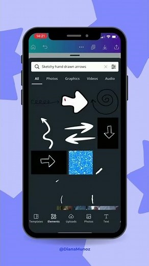 Flechas Animadas | Elementos gratis dentro de Canva | Shorts