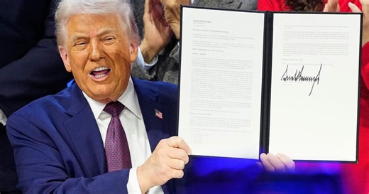 What was the theme of Trump's first year back in office? | Hot off the Wire podcast