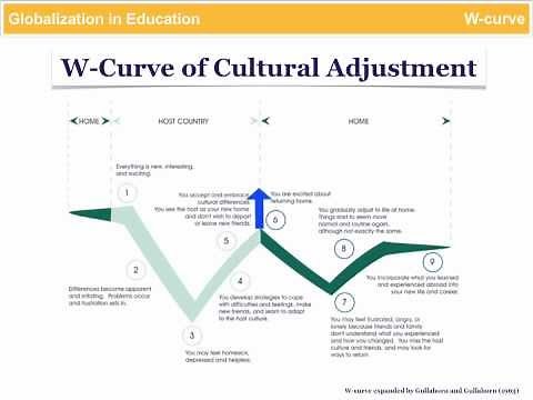 Globalization in Education: The W-Curve of Cultural Adjustment