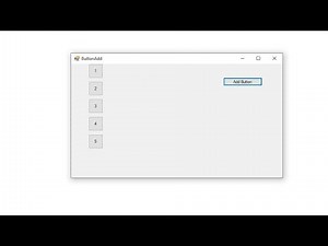 How to create a dynamic buttons - VB.net