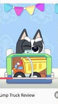 Muffin unboxes a dump truck toy! 🛻💙 | Bluey Minisodes Muffin Unboxing | Disney Jr.