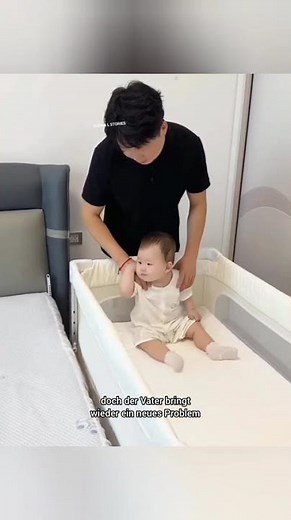 The mother brought a separate bed for the child, but…