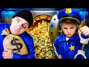 LIDA CAUGHT THE THIEF! 🚔 Stranger Danger Safety Story for Kids