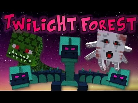 Minecraft: Twilight Forest Boss Battle Epic! Hydra, Ur-Ghast & Naga Finale!