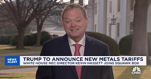 NEC Director Kevin Hassett on new metal tariffs, Trump's reciprocal tariff plan and tax priorities