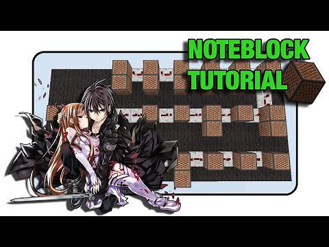 Sword Art Online "Crossing Field" Doorbell - Note Block "Tutorial" (Minecraft Xbox/Ps3)