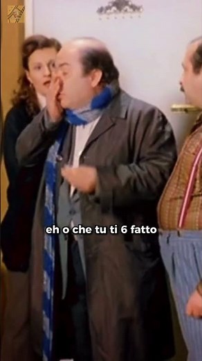 Lino Banfi and Franco Bracardi in "VIENI AVANTI CRETINO"