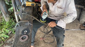 Making a long bow from rusty spring leaf #amazingvideo #longbow #amazing #blacksmith #homemade #handmade #howto #diy | METAL WORKS