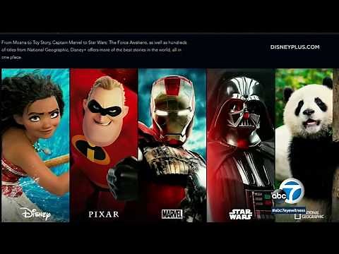 Disney+ streaming app goes live with decades of movies, TV shows, original content | ABC7