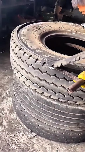 Tire retreading and thickening process | Karla Sawyer