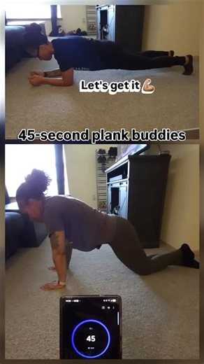 Can You Hold This 45 Second Plank? (Modified & Advanced)