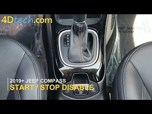 Comment désactiver définitivement Start / Stop dans le Jeep Compass? - Jeep Compass (552, MK 2)