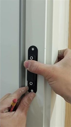 Simple & effective tips for installing a door lock latch! 🚪🔑