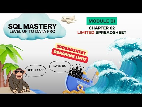 SQL MODULE 01: CHAPTER 02 - USING SPREADSHEET; How spreadsheet overcom limitation paper Data Storage
