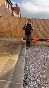 815K views · 5.8K reactions | How to do your treads and risers for a step! #landscaping #step #wall #indianstone #gardentransformation #gardendesign | Macclandscapes | Facebook