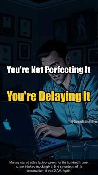 The Perfectionist's Paradox Why Good Enough Wins #PerfectionismParadox #goodenough #delay