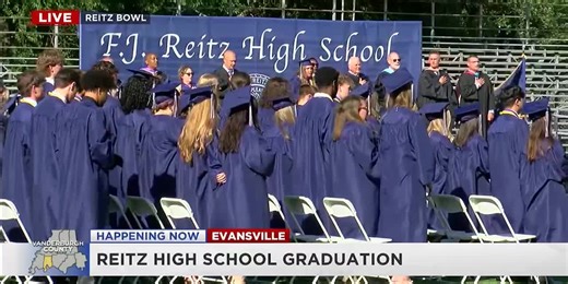 F.J. Reitz High School holds 2025 graduation in Reitz Bowl