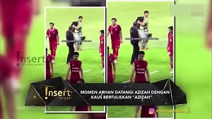 150K views · 1.7K reactions | BUCIN BERUJUNG PETAKA ATAU BAHAGIA? MOMEN ARHAN DATANGI AZIZAH DENGAN KAUS BERTULISKAN AZIZAH SETELAH MENCETAK GOL #Insert #InsertPagi #InsertSiang #InsertToday #InsertStory #InsertInvestigasi #HotGosip #BeritaArtis #GosipArtis #InsertHariIni #InsertTerbaru | InsertLive | Facebook