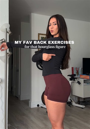 Back workout | hourglass figure | my fav back exercises @KATA ACTIVE