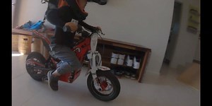 12K views · 110 reactions | They say don't try this at home....but that's kinda the point here! ⚡落 3 year old @motokid15 on his OSET 12.5 turning home into the track! The best thing about electric motorcycles! OSET Bikes DownUnder Motorcycle News Visordown Racer X Illustrated TMX Trial Magazine UK Dirt Hub Motorcyclist Magazine BBC Sport Cheddar News Metro Cycle News Stuff Magazine UK British GQ Dirt Bike Rider Magazine Dirt Rider Magazine | OSET Bikes | Facebook
