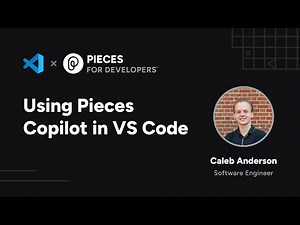 Using Pieces Copilot for AI-Assisted Coding in VS Code